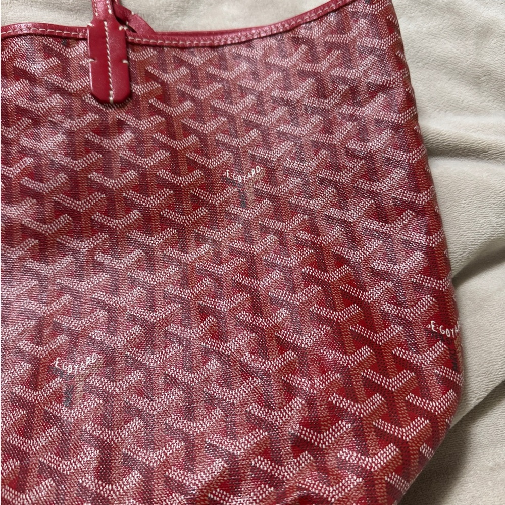Goyard Red Tote Bag - Picture 2 of 10